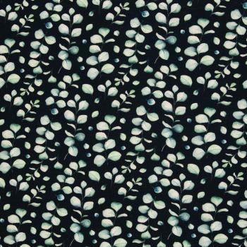 Preview: 1,75 m Sweatshirt Stoff Cosy Eukalyptus by Swafing